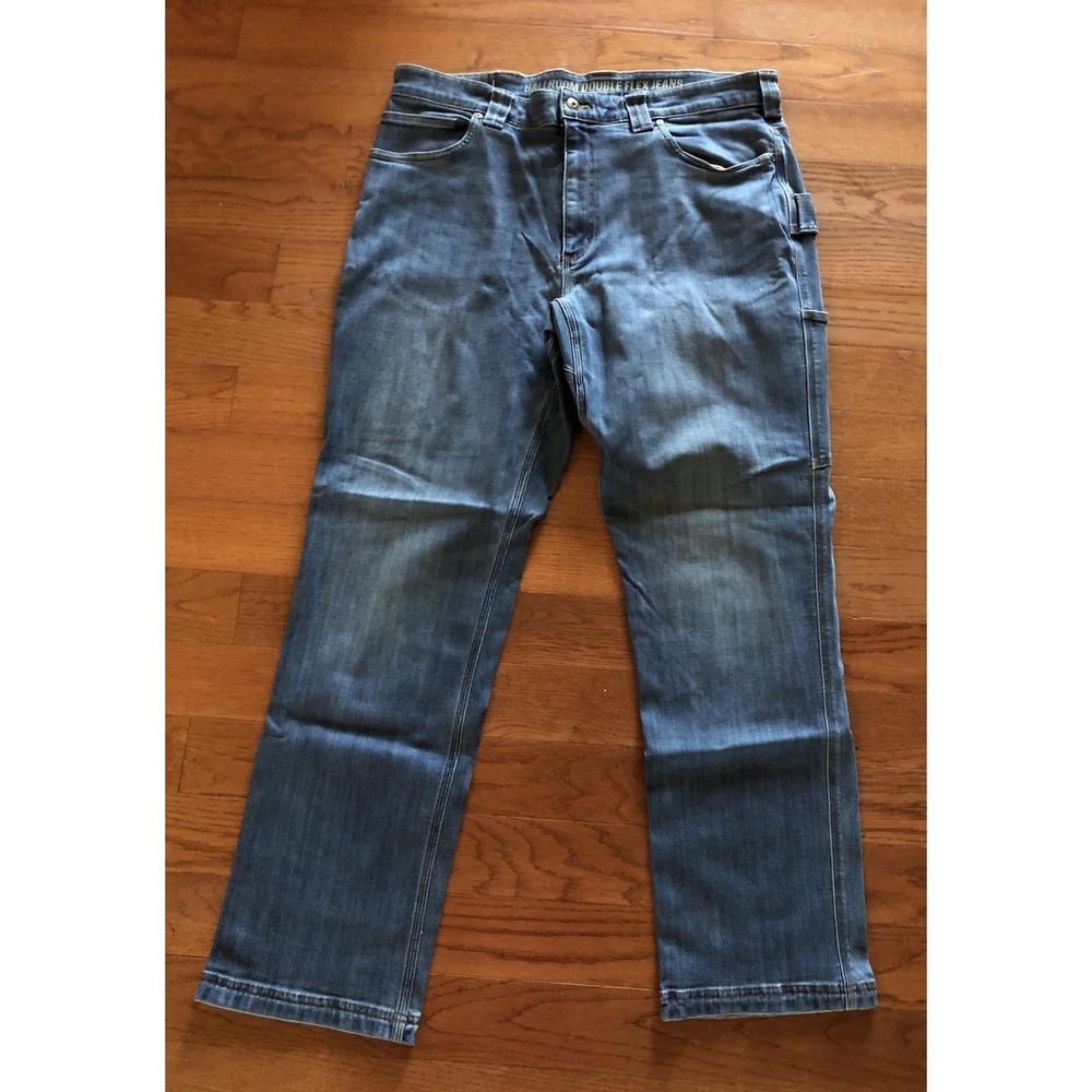 Duluth Trading Co Flex Ballroom Jeans Blue Denim Mens 40x34 New Without Tags